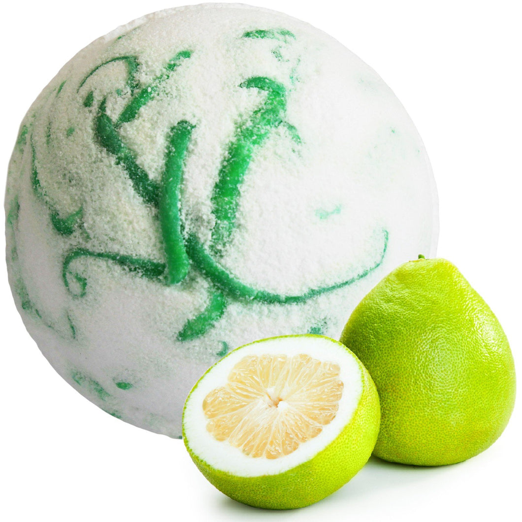 Pomelo Bath Bomb with Coconut Butter