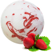 Load image into Gallery viewer, Strawberry Bath Bomb with Coconut Butter