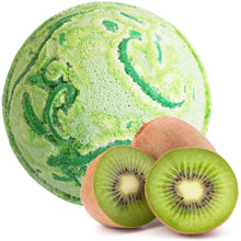 Load image into Gallery viewer, Kiwi Fruit Bath Bomb with Coconut Butter