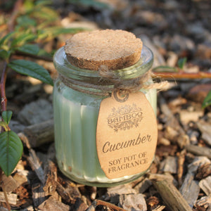 Cucumber Soy Candle Pots (Pk 2)