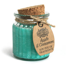 Load image into Gallery viewer, Apple &amp; Cinnamon Soy Candle Pots (Pk 2)