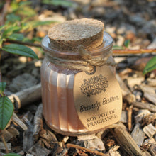 Load image into Gallery viewer, Brandy Butter Soy Candle Pots (Pk 2)