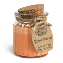 Load image into Gallery viewer, Spiced Orange Soy Candle Pots (Pk 2)