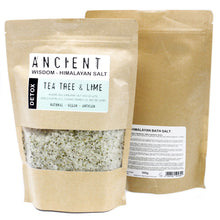 Load image into Gallery viewer, Himalayan Bath Salts with Tea Tree, Lime &amp; Evening Primrose