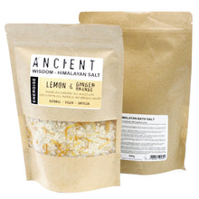 Load image into Gallery viewer, Himalayan Bath Salts with Lemon, Ginger &amp; Orange