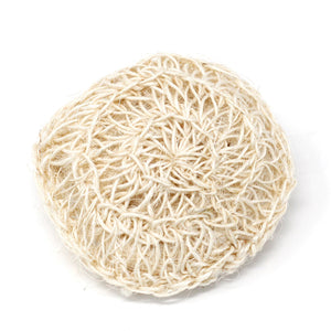 Sisal Soft Round Exfoliating Cushion