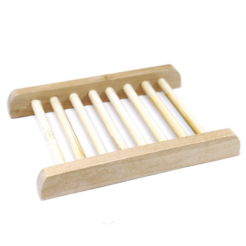 Ladder Hemu Wood Soap Dish