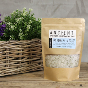 Himalayan Bath Salts with Rosemary & Clary Sage