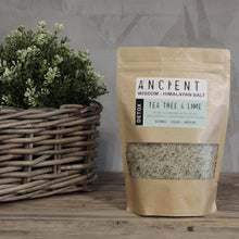 Load image into Gallery viewer, Himalayan Bath Salts with Tea Tree, Lime &amp; Evening Primrose